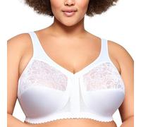 Glamorise - Reggiseno, Donna, Bianco (White), 120G