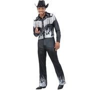 Glamorous Cowboy Costume - Shirt & Trousers - L