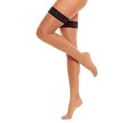 GLAMORY Allure 20 calze autoreggenti Nero-Trucco 2XL