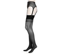 GLAMORY Cintura Reggicalze, 100 DEN, Nero (Nero), 3XL Women's