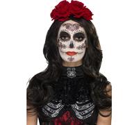 Glamour Giorno Dei Morti Kit Trucco Donna Viso Halloween Paintes Costume