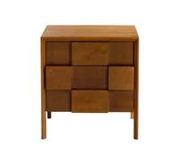 Glamour Haven Comodino sottile e tavolino stretto, Comodino vintage a scacchiera, comodino con cassetti, comodino da camera da letto, lato divano, Mobili Soggiorno, Comodini Salvaspazio