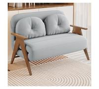 Glamour Haven Divano letto pieghevole per piccoli spazi, Divano letto trasformabile, poltrona letto regolabile for piccoli spazi Letto per gli ospiti per appartamento, soggiorno, ufficio(Blue,126cm)
