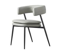 Glamour Haven Sedie da pranzo moderne e comode, Sedie da pranzo moderne e minimaliste for hotel, conferenze e riunioni di club Ideali per tavolo da pranzo, cucina di casa o rist(Light grey)