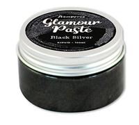 GLAMOUR PASTE BLACK SILVER ML.100 by STAMPERIA