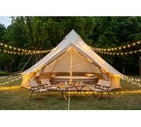 Glamping - Tenda a campana per 4 persone, impermeabile, per esterni