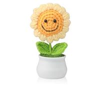 GlamRays Amo per incoraggiare fiori con conferme positive in legno, decorazione floreale artificiale fatta a mano