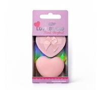 Glam'Up Paris - Blender a forma di cuore, tinta perfetta, spugnette morbide per il trucco, applicazione precisa, uniforme e confortevole, riutilizzabile, 2 pezzi