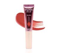 Glam'Up Paris Blooming Blush Liquido - Cuscino applicatore in spugna, texture leggera, trucco per il viso, n. 02 Berry