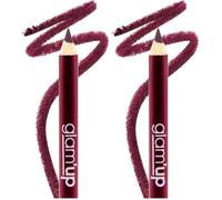 Glam'Up Paris - Matita per trucco labbra e occhi, eyeliner e lip liner, lunga tenuta, consistenza intensa, colore intenso, alta precisione, facile da applicare, n. 05, viola (Confezione da 2)