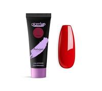 Glam'Up Paris Poly Gel Semi-Permanent - Gel di Estensione in Tubo, Gel di Costruzione Unghie UV - Art Design per Unghie - Facile da usare - Lunga durata - Lampone