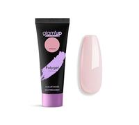Glam'Up Paris Poly Gel Semi-Permanent - Gel di Estensione in Tubo, Gel di Costruzione Unghie UV - Art Design per Unghie - Facile da usare - Lunga durata - Rosa chiaro