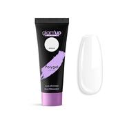 Glam'Up Paris Poly Gel Semi-Permanent - Gel di Estensione in Tubo, Gel di Costruzione Unghie UV - Art Design per Unghie - Facile da usare - Lunga durata - Bianco