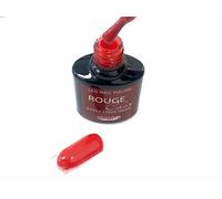 Glam'Up Paris - Smalto semi-permanente, senza Hema, smalto gel UV LED, altamente pigmentato, a lunga durata, facile da usare, rosso