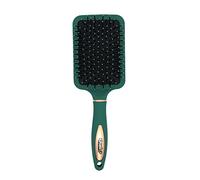 Glam'Up Paris - Spazzola per capelli Maxi Quadrata Verde Rosa Oro - Spazzola per capelli districante con manico - Spazzola Maxi a soffietto quadrato 26 x 9 x 3,5 cm, colore: Verde Rosa Oro