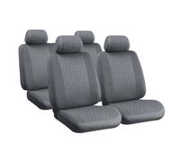 Glamur Basic-Fit, set fodere coordinate in jacquard - Grigio