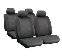 Glamur Basic-Fit, set fodere coordinate in jacquard - Antracite