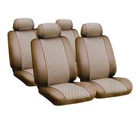 Lampa Coprisedili Glamur Basic-Fit set fodere coordinate in jacquard Beige