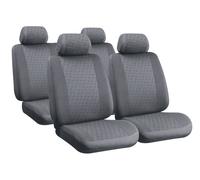 Glamur Basic-Fit, set fodere coordinate in jacquard - Grigio