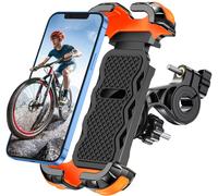 Glangeh Porta Cellulare Bici Blocco di Sicurezza Antivibrante Porta Cellulare