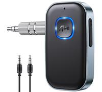 Glangeh Ricevitore Bluetooth 5.3 con Jack Adattatore Aux Bluetooth per Auto