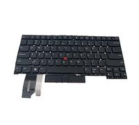 Glanhbnol Tastiera originale US Inglese Laptop con tastiera per LenovoThinkPad T490S T495S T14S P1 X1 Extreme Gen1 Gen2 Nero Layout US
