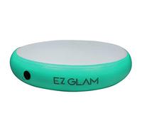 GLANT Air Mat Tumble Track AirSpot - Springboard per allenamento ginnastica - trampolino gonfiabile rotondo (verde chiaro, 100 x 100 x 20 cm)
