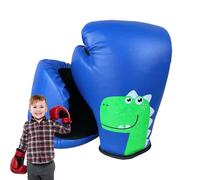 Glants Kids Muay Thai - Mitts di allenamento dei cartoni animati per la pratica del pugno | Attrezzatura sparring junior kickboxing con supporto imbottito per una routine di allenamento