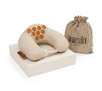 Glanzstück Berlin® Health Collection: cuscino per collo/digitopressione, cuscino a forma di U per la casa e i viaggi, per yoga e meditazione, combattere le tensioni su collo e spalle