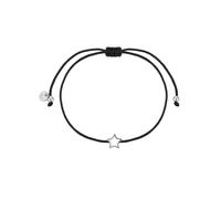 Glanzstücke München Braccialetto nero / argento Donna - Accessori - Gioielli - Braccialetti Glanzstücke München One Size