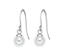 Glanzstücke München Orecchini argento / bianco perla Donna Glanzstücke München One Size