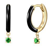 Glanzstücke München Orecchini giallo oro / smeraldo / nero Donna Glanzstücke München One Size