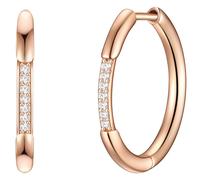 Glanzstücke München Orecchini oro rosé / trasparente Donna Glanzstücke München One Size