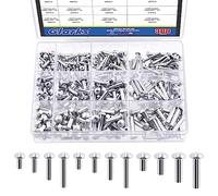 Glarks 300 rivetti M4 M5 M6 in alluminio con testa solida per braciere lunghezza 13 mm 14 mm 20 mm 25 mm ad alta resistenza rivetti per giunzioni e riparazioni in metallo