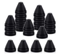 Glarks Kit di 20 occhielli in gomma da 35 mm, a forma di torre, per fori per trapano, protezione per firewall, per fili, cavi, spine, impianti idraulici (35 mm)