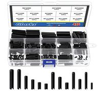 Glarks Set assortito di 416 perni a molla scanalati, M1,5, M2, M2, M2,5, M3, M4, M5, M6, con scanalature, perni a molla