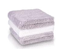 Glart 3 microfiber cloths for high-gloss kitchens, 40x40 cm, ultrasonically cut. Ideal for kitchen fronts and paint cleaning. Practical kitchen towel