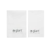 Glart 4212 set 2 panni ultra-microfibra per vetri e finestre, 40/60x45 cm | Panno per vetri e specchi, senza aloni, senza pelucchi, assorbente, lavabile, durevole, casa e auto