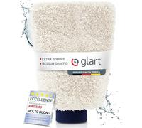 Glart 44WH Guanto per lavaggio auto in microfibra, Guanto di Microfibra Premium per Auto, Pulizia Professionale, 100% Senza Graffi, Assorbente e Morbido
