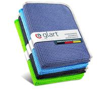 Glart Strofinacci, panno asciugatura 70x40 cm, asciugamano in microfibra, asciugamano waffle, asciugamani assorbenti per vetro, cucina, stoviglie, bagno