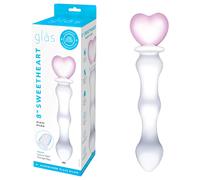 Dildo in Vetro Anatomico "Sweetheart" Trasparente