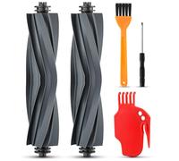 GlasFlength Set di accessori per spazzatrice MI, 5 pezzi, spazzola a rullo, 2 pezzi + spazzola di pulizia + cacciavite + taglierina rossa