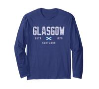 Glasgow Scotland Field/Glasgow Regno Unito Maglia a Manica