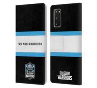GLASGOW WARRIORS GRAFICA CUSTODIA COVER A PORTAFOGLIO PER SAMSUNG TELEFONI 1