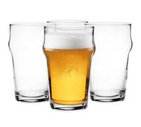 Glasmark KROSNO 1992 Bicchieri da birra Set di 4 bicchieri da birra Pils Stout Ale da 300 ml Bicchieri per birra Boccale di birra Boccale di birra Lavabile in lavastoviglie