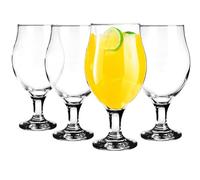 Glasmark KROSNO 1992 Bicchieri da birra Tulipani da birra Set da 4 bicchieri da birra Pils da 500 ml Bicchieri stout per birra Bicchieri da cocktail lavabili in lavastoviglie