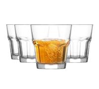 Glasmark KROSNO 1992 Bicchieri Set di 4 bicchieri Bicchieri per acqua Bicchieri per bevande Bicchieri per succhi Lavabili in lavastoviglie 4 x 180 ml