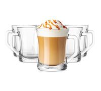 Glasmark KROSNO 1992 e Tè Caffè Con Manico Tazza 200 ml Robusto Lavabile In Lavastoviglie Lucido Trasparente