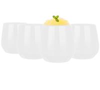Glasmark KROSNO, 430 ml, set da 4, bicchieri, bicchieri da long drink, bicchieri da acqua, bicchieri da succo, bicchieri da cocktail, lavabili in lavastoviglie, perfetti per la casa, ristoranti e feste