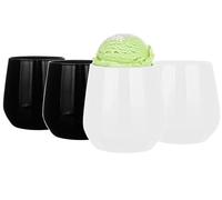 Glasmark KROSNO, 430 ml, set da 4, bicchieri, bicchieri da long drink, bicchieri da acqua, bicchieri da succo, bicchieri da cocktail, lavabili in lavastoviglie, perfetti per la cas